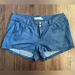 EUC Torrid Denim Shorts Size 16